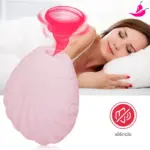 Vibrador Discreto Sugador de Clitóris Conchinha - HotOcean