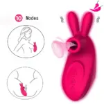 Vibrador de Clitóris e Simulador de Sexo Oral - Vibrador Coelinho da Sorte
