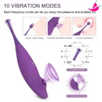Vibrador e Sugador de Clitóris com 10 Níveis- MagicSense