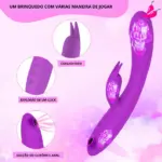 Vibrador Rabbit Xplod - Sugador & Vibrador de Clitóris