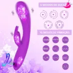 Vibrador Rabbit Xplod - Sugador & Vibrador de Clitóris