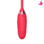 Vibrador Sexual com Sugador de Clitóris e Bullet Vai Vem - Rose X