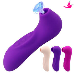 Vibrador e Sugador Massageador de Clitóris - Vibrador Golfinho Pro