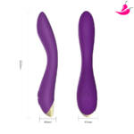 Vibrador Masturbador de Ponto G com 9 Níveis de Vibrações