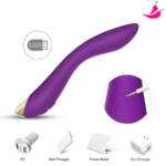 Vibrador Masturbador de Ponto G com 9 Níveis de Vibrações