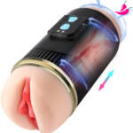 Masturbador Masculino Modelo Vagina - 10 Vibrações