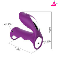 Anel Peniano Roxo - 12 Vibrações