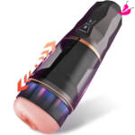 Masturbador Realista 3D Stroker - 7 Modos de Impulso