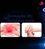 Masturbador Realista 3D Stroker - 7 Modos de Impulso