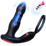 Massageador de Próstata com Controle Remoto 3 em 1