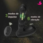 Vibrador Anal de Próstata 6 Polegadas