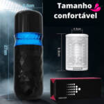 Masturbador Masculino Com Ventosas - 7 Impulsos