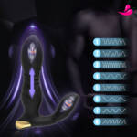 Vibrador Anal com 8 Modos de Impulsos