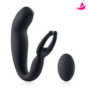 Massageador de Próstata com 9 Modos de Vibração