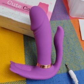 Vibrador de Clitóris, Ponto G e Ânus com Aquecimento Inteligente - Cute Cat photo review