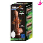 Sexy Love Dildo e Consolo Pênis Realístico Automático com Controle