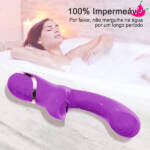 Gozzy Vibrador Sugador 2 em 1- 20 Níveis