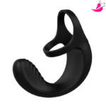 Anel Peniano com Estimulador de Próstata com Vibrações e Controle Remoto - S Hande