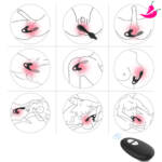 Vibrador Anal Giratório - Massageador de Próstata