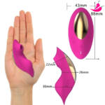 Calcinha Vibratória com Controle Remoto a Distância, Sugador e Vibrador de Clitóris - Rose