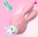 Vibrador Feminino 10 Vibrações; Choque - Lilo Rabbit