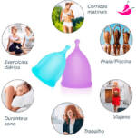 Coletor Menstrual Anytime - Confortável e Macio