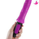 Consolo Realístico Vibratório com 10 Níveis de Velocidade e Aquecimento - Soft Dick