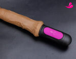 Consolo Realístico Vibratório com 10 Níveis de Velocidade e Aquecimento - Soft Dick