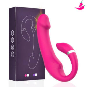 Consolo Vibratório Estimulador de Clitóris e Ponto G com Aquecimento - Intenso e Discreto