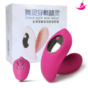 Vibrador de Calcinha; Massageador de Ponto G e Clitóris com Controle Remoto - Dance Spirit