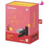 Satisfyer Double Fun - Vibrador de Casal com Controle Remoto e Controle via APP