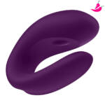 Satisfyer Double Fun - Vibrador de Casal com Controle Remoto e Controle via APP