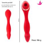 Estimulador de Ponto G e Sugador Clitóris - Magic Plus