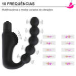 Estimulador de Próstata; Massageador com Texturas - BallProstact