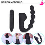 Estimulador de Próstata; Massageador com Texturas - BallProstact