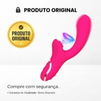 Gozzy Vibrador Sugador 2 em 1- 20 Níveis