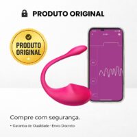 Vibrador Feminino de Ponto G e Clitóris com Controle a Remoto Bluetooth - Lola