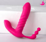 Lover 3 em 1 - Vibrador para Clitóris, Ponto G e Ânus com Controle Remoto a Distância