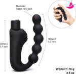 Estimulador de Próstata; Massageador com Texturas - BallProstact