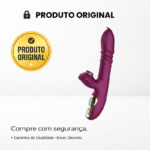 Vibrador Rabbit com Estimulação de Ponto G e Sugador de Clitóris - Luxury Sensuality