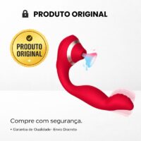 Estimulador de Ponto G e Sugador Clitóris - Magic Plus