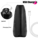 Masturbador Masculino Simulador de Vagina com 12 Níveis de Vibrações Intensas