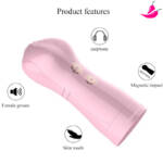 Masturbador Masculino Vagina Realística com Vibrações