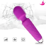 Mini Varinha Mágica com 20 Níveis de Vibrações Orgásticas - Mini Wand
