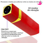 Mini Vibrador Bullet Batom Super Discreto