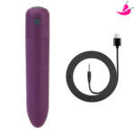 Mini Vibrador Bullet Super Discreto com 10 Modos de Vibrações Intensas