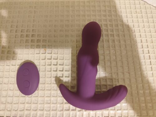 Click to view full screen Vibrador Anal Estimulador de Próstata com Rotações 360° e Controle Remoto- Optimus photo review