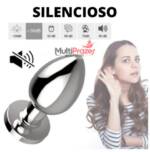 Plug Anal com Controle Remoto a Distância e 10 níveis de Vibrações