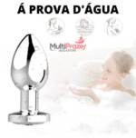 Plug Anal com Controle Remoto a Distância e 10 níveis de Vibrações