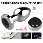 Plug Anal com Controle Remoto a Distância e 10 níveis de Vibrações